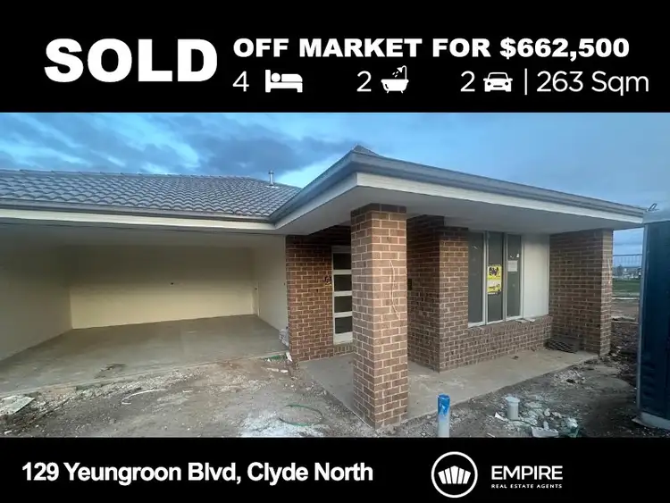 129 Yeungroon Blvd, Clyde North VIC 3978
