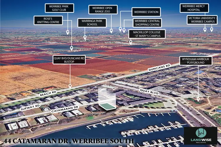 Fifth view of Homely land listing, 44 Catamaran Drive, Werribee South VIC 3030