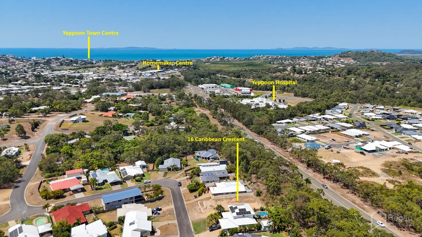 Main view of Homely land listing, 16 Caribbean Crescent, Yeppoon QLD 4703