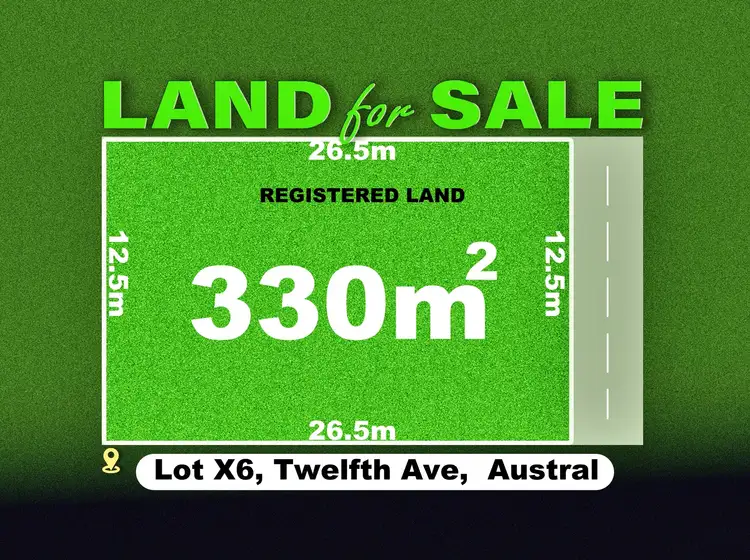 Main view of Homely land listing, LOT X16 Twelfth Avenue, Austral NSW 2179