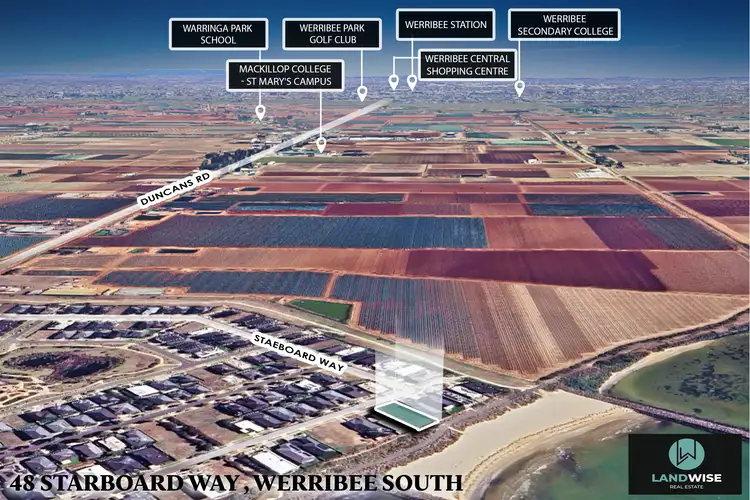 Third view of Homely land listing, 48 Starboard Way, Werribee South VIC 3030