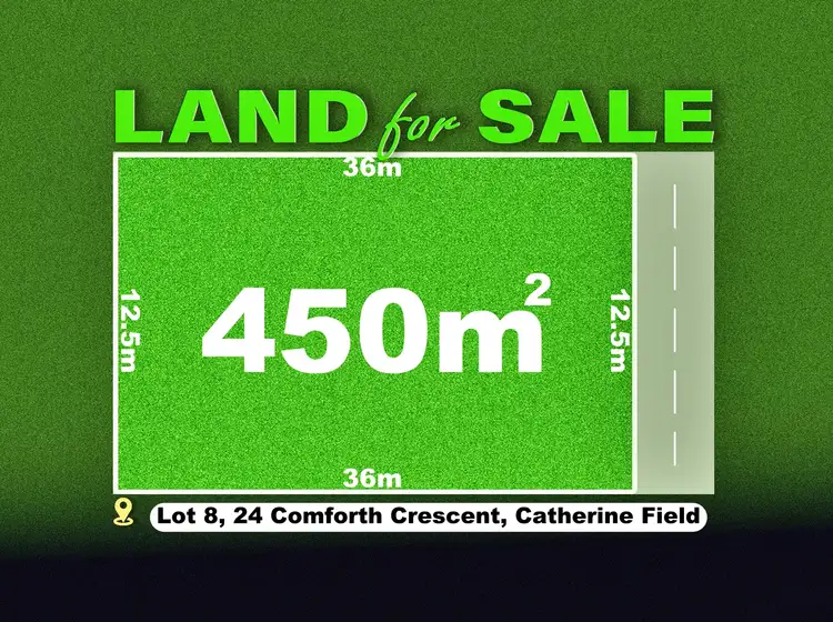 Main view of Homely land listing, LOT 8, 24 Comforth Crescent, Catherine Field NSW 2557