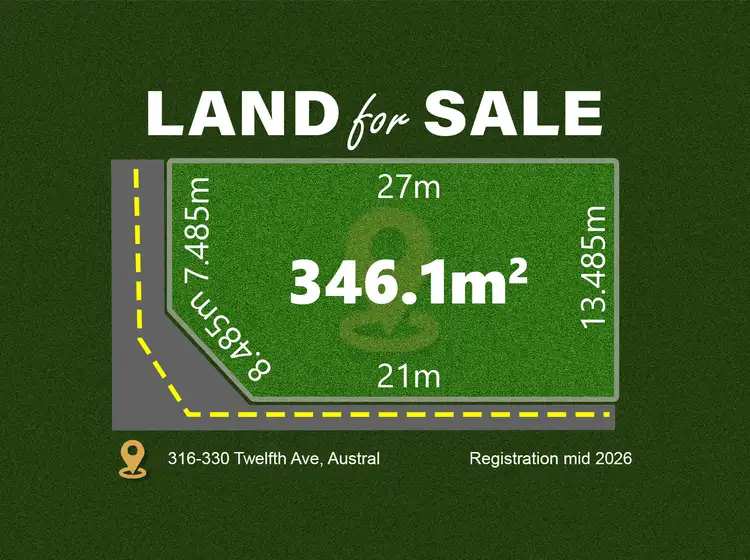 Main view of Homely land listing, LOT 545x, 316-330 Twelfth Avenue, Austral NSW 2179