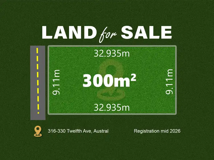 Main view of Homely land listing, LOT 515x, 316-330 Twelfth Avenue, Austral NSW 2179