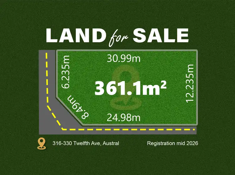 LOT 520x, 316-330 Twelfth Avenue, Austral NSW 2179