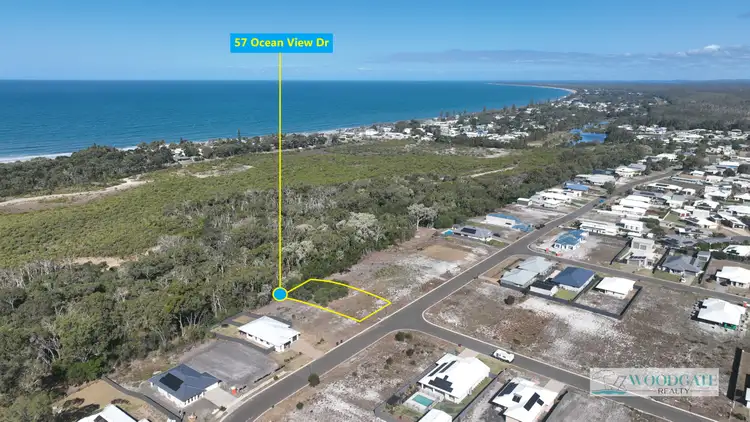 Third view of Homely land listing, 57 OCEAN VIEW DRIVE, Woodgate QLD 4660