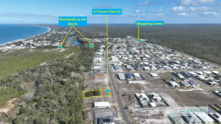 Fourth view of Homely land listing, 57 OCEAN VIEW DRIVE, Woodgate QLD 4660