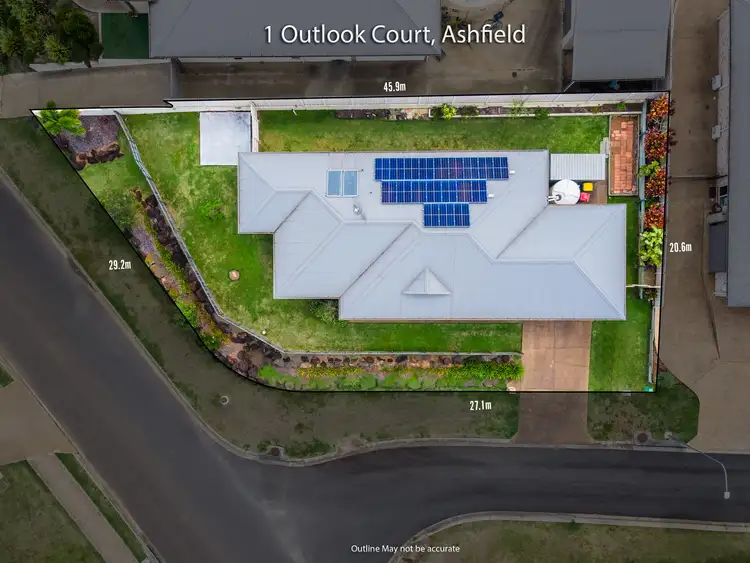 Second view of Homely house listing, 1 OUTLOOK COURT, Ashfield QLD 4670