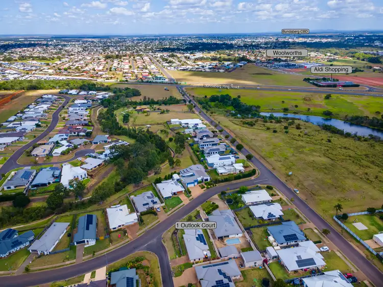 Fourth view of Homely house listing, 1 OUTLOOK COURT, Ashfield QLD 4670