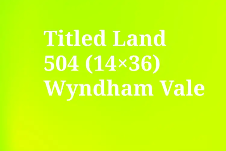 4 Pesa Way, Wyndham Vale VIC 3024