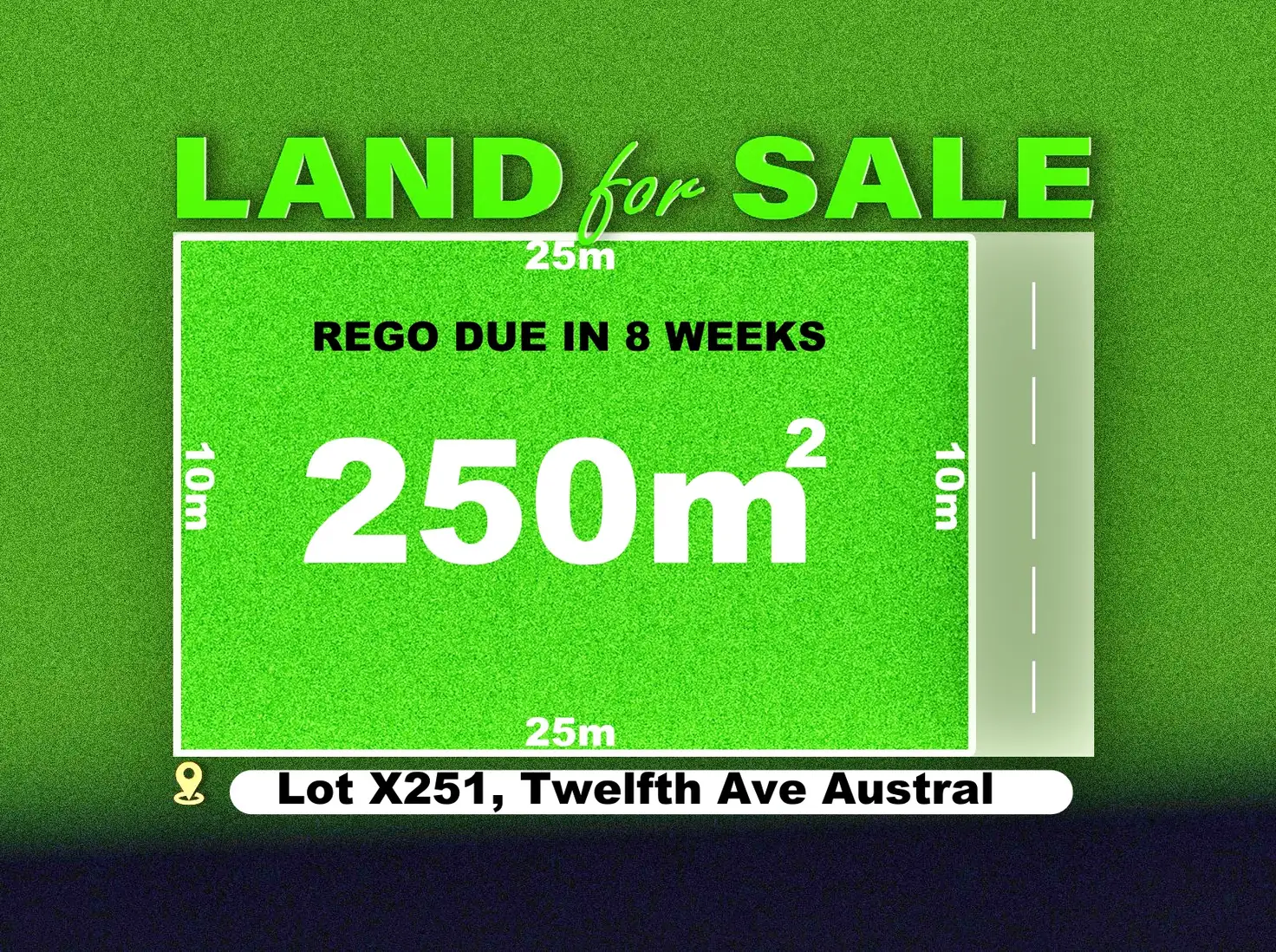 Main view of Homely land listing, LOT X250 Twelfth Avenue, Austral NSW 2179