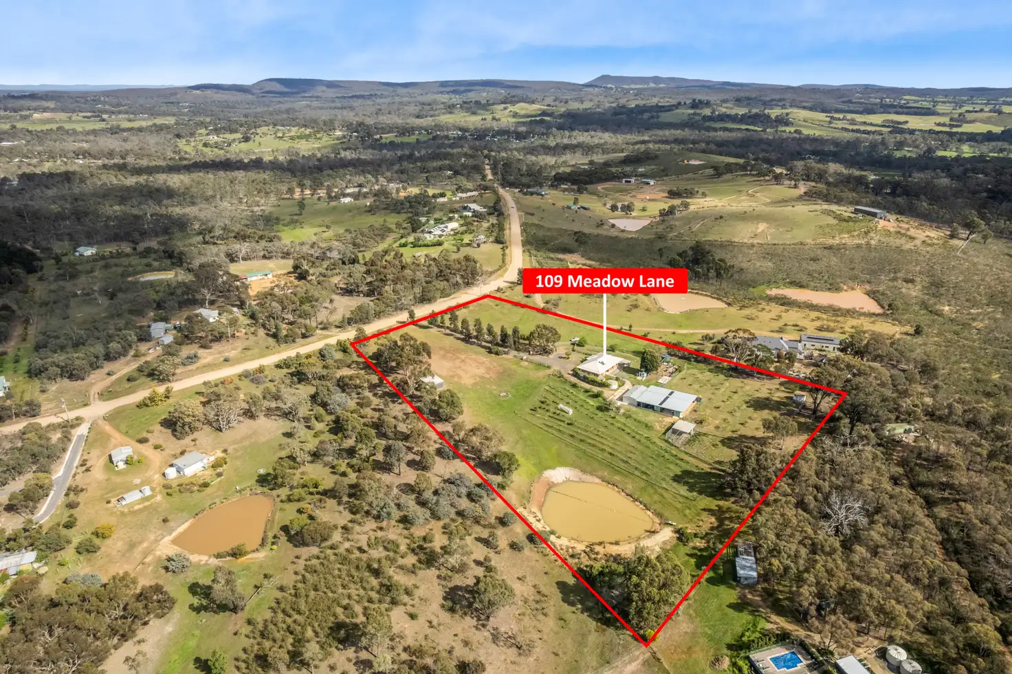 Main view of Homely rural property listing, 109 Meadows Lane, Heathcote VIC 3523