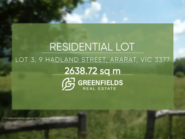 Main view of Homely land listing, LOT 3, 9 Hadland Street, Ararat VIC 3377