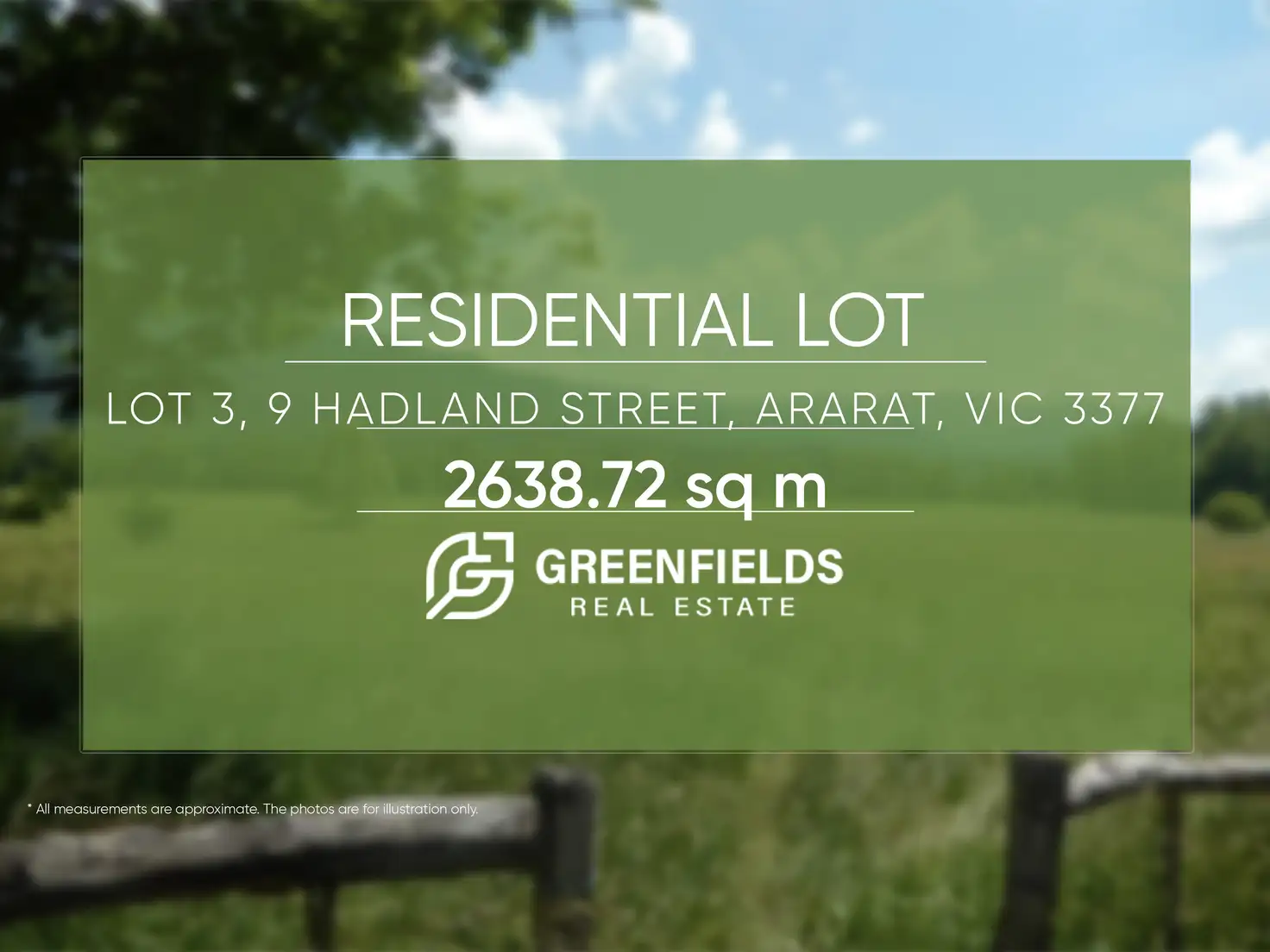 Main view of Homely land listing, LOT 3, 9 Hadland Street, Ararat VIC 3377
