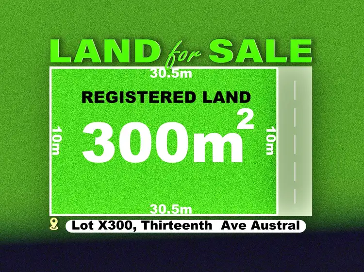 LOT X302 Thirteenth Avenue, Austral NSW 2179
