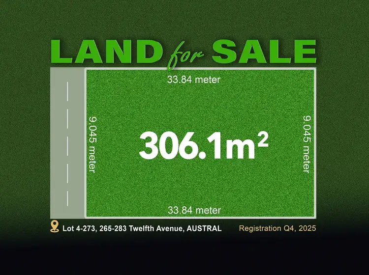 LOT 6-27X Twelfth Avenue, Austral NSW 2179