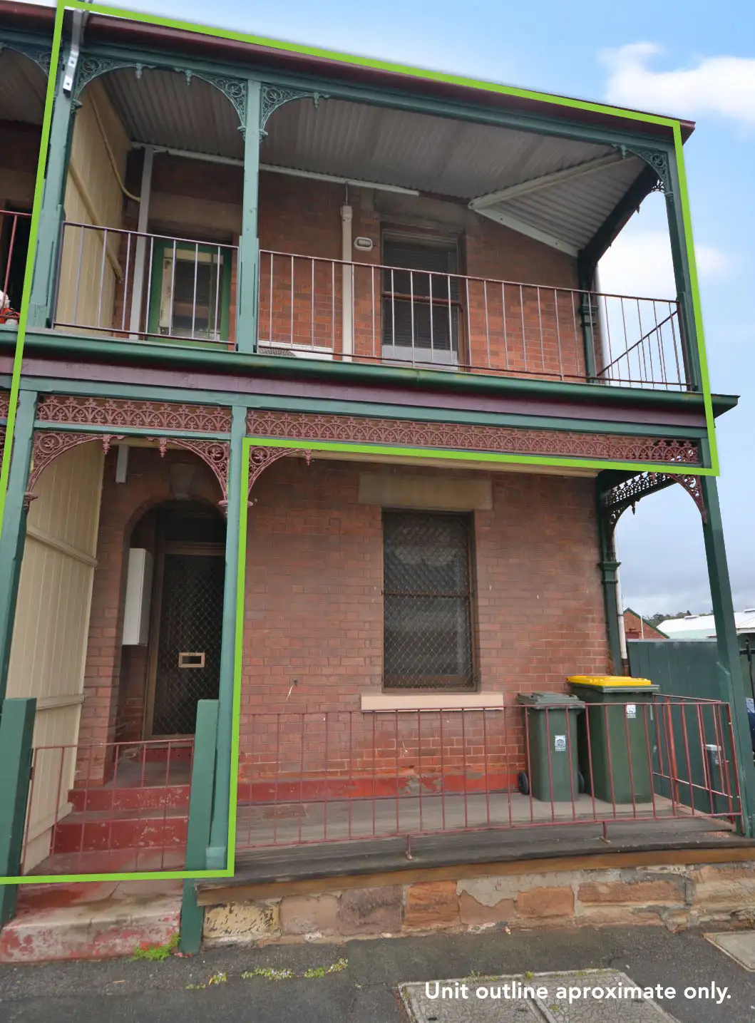 Main view of Homely unit listing, 2/25 Brisbane Street, Hobart TAS 7000