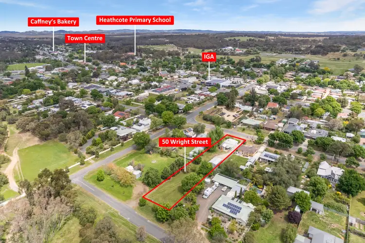 Second view of Homely house listing, 50 Wright Street, Heathcote VIC 3523