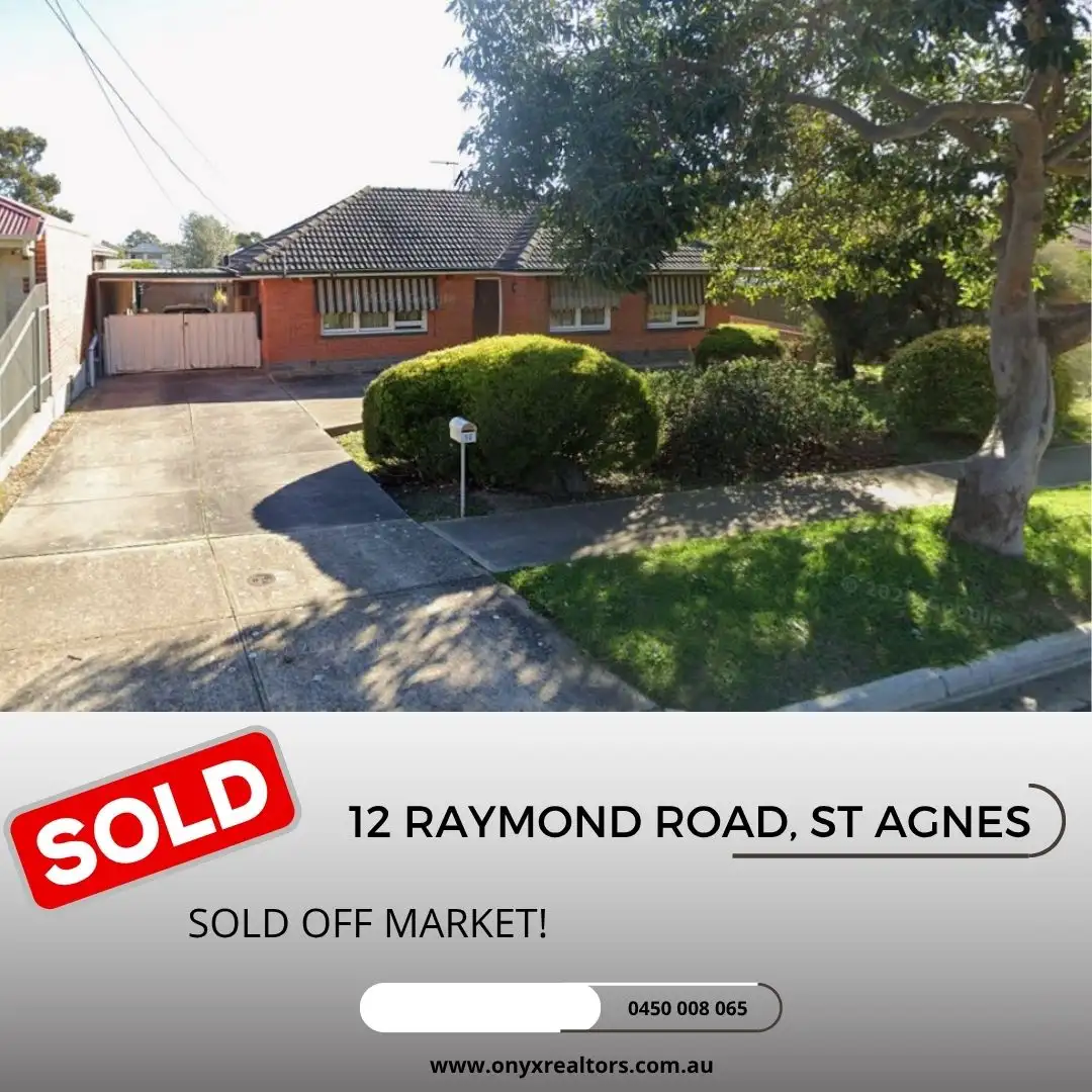 Main view of Homely house listing, 12 Raymond Road, St Agnes SA 5097