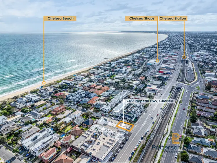 Main view of Homely townhouse listing, 1/483 Nepean Highway, Chelsea VIC 3196