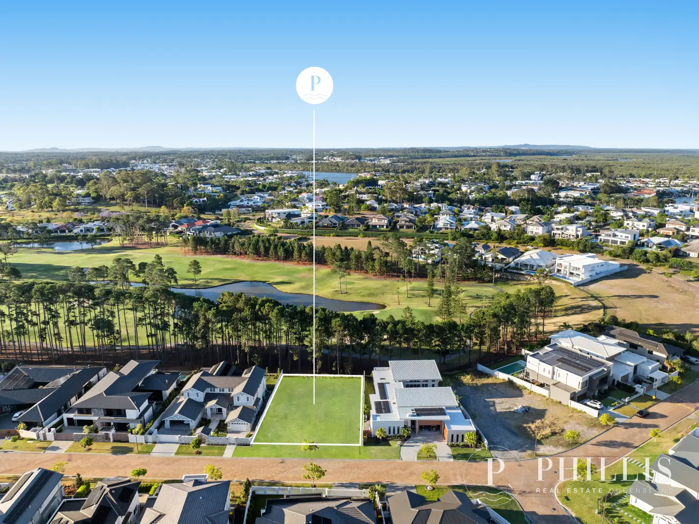 Main view of Homely land listing, 1823 Pinehurst Drive, Sanctuary Cove QLD 4212