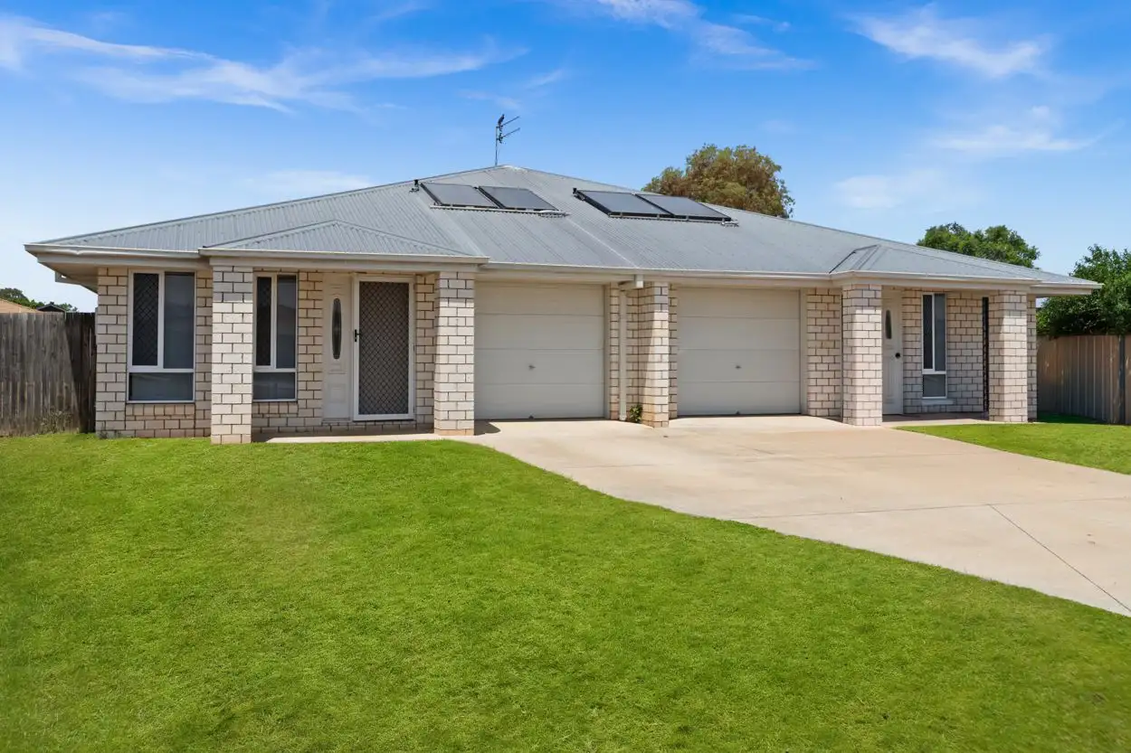 Main view of Homely semi-detached listing, 1&2/15 Debbie Court, Oakey QLD 4401