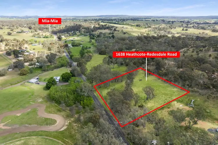 Third view of Homely land listing, 1638 Heathcote-Redesdale Road, Mia Mia VIC 3444