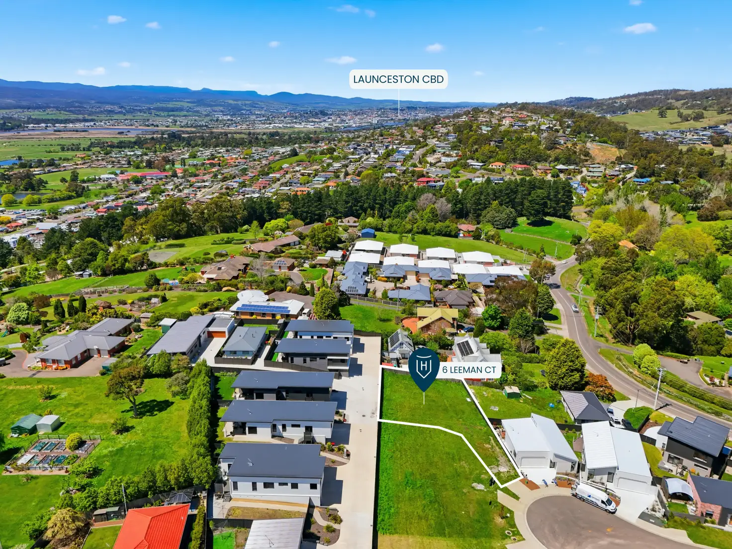 Main view of Homely land listing, 6 Leeman Court, Riverside TAS 7250