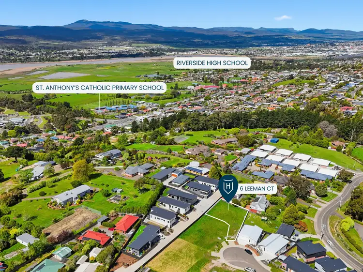 Third view of Homely land listing, 6 Leeman Court, Riverside TAS 7250