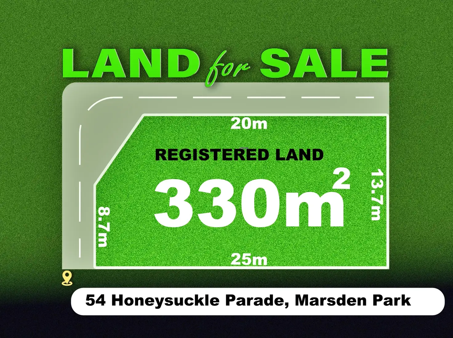 Main view of Homely land listing, 54 HoneySuckle Pde, Marsden Park NSW 2765