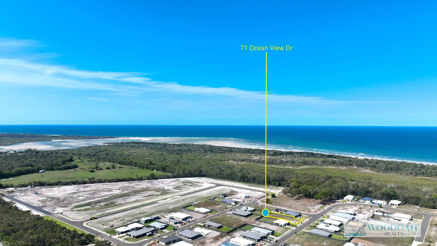 Main view of Homely land listing, 71 Ocean View Drive, Woodgate QLD 4660