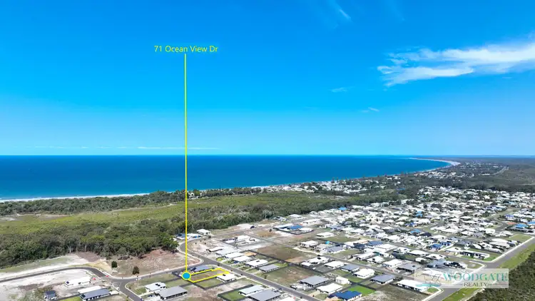 Second view of Homely land listing, 71 Ocean View Drive, Woodgate QLD 4660