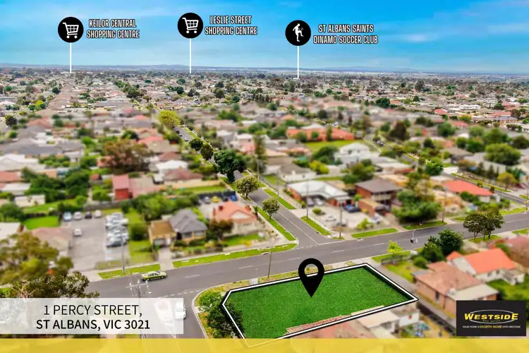 Second view of Homely land listing, 1 Percy street, St Albans VIC 3021