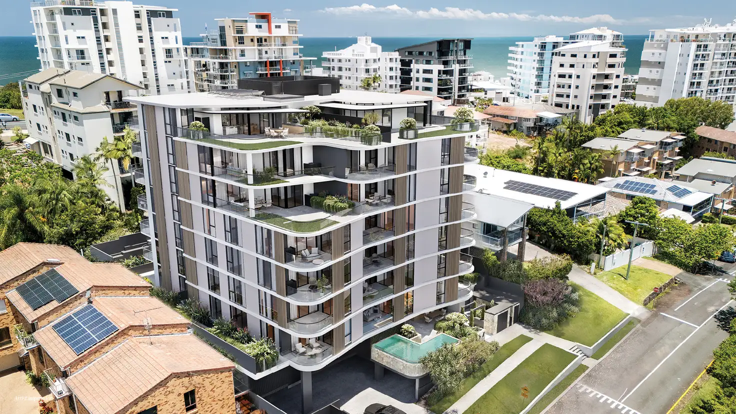 Main view of Homely block of units listing, 5-7 Bombala Terrace, Caloundra QLD 4551