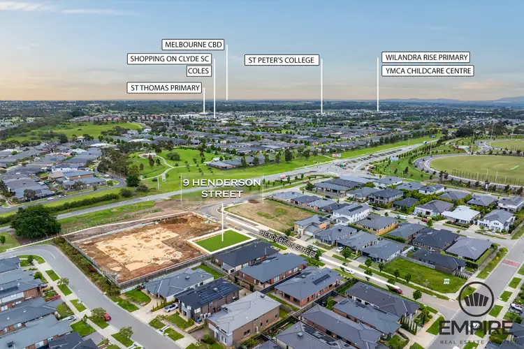 Second view of Homely land listing, 9 Henderson Street, Clyde VIC 3978