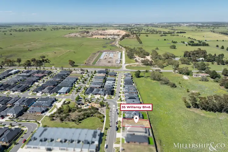 Fourth view of Homely land listing, 35 Willaroy Boulevard, Donnybrook VIC 3064