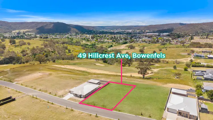 Second view of Homely land listing, 49 Hillcrest Avenue, Lithgow NSW 2790