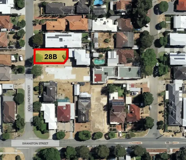 Second view of Homely land listing, LOT B, 28 Collins Street, Yokine WA 6060