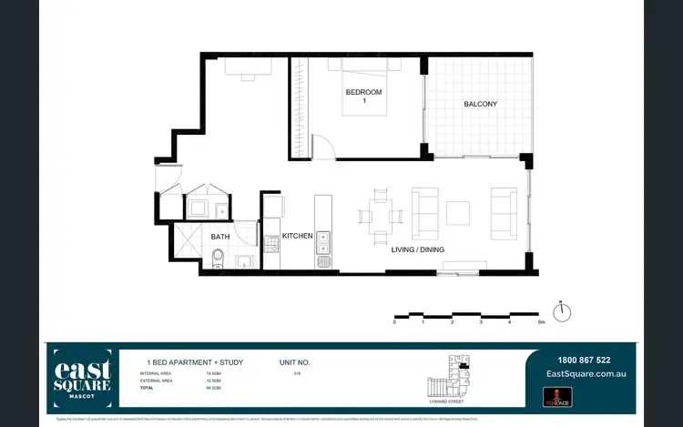 Second view of Homely apartment listing, 318/260 Coward Street, Mascot NSW 2020
