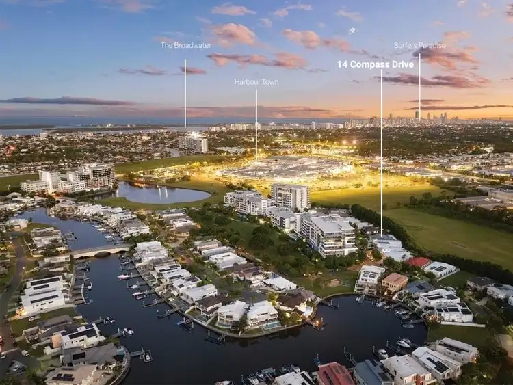 Second view of Homely house listing, 14 Compass Drive, Biggera Waters QLD 4216