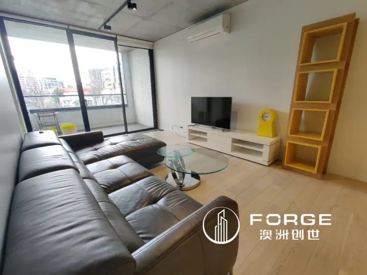 Second view of Homely apartment listing, 201/1 Courtney Street, North Melbourne VIC 3051