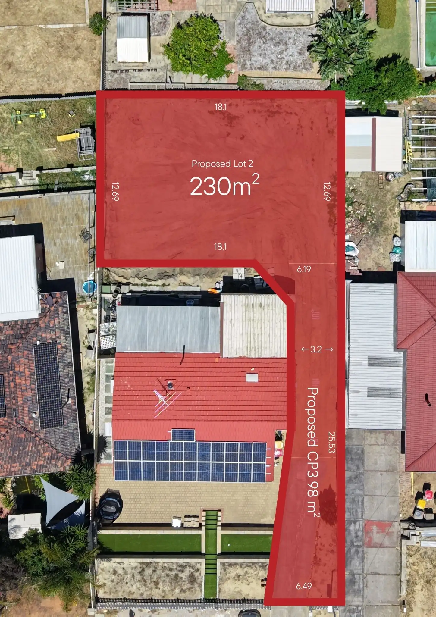 Main view of Homely land listing, LOT 2, 51 Gratwick Way, Koondoola WA 6064