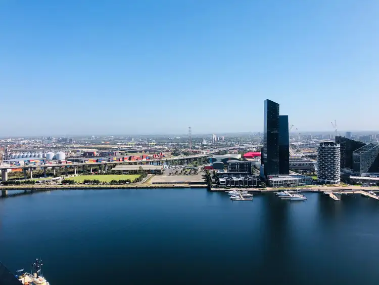 Second view of Homely apartment listing, 2706/915 Collins Street, Docklands VIC 3008