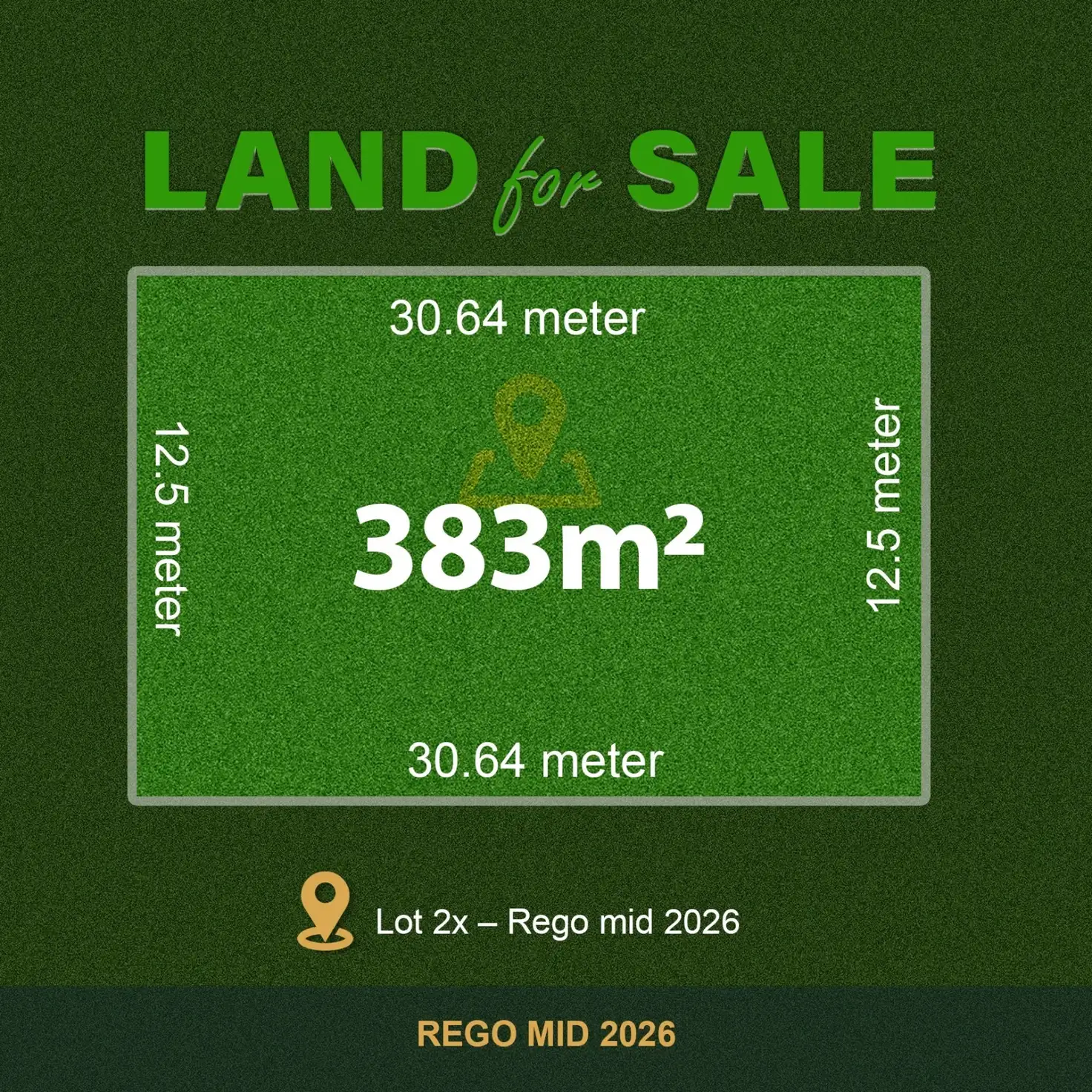 Main view of Homely land listing, Address available on request
