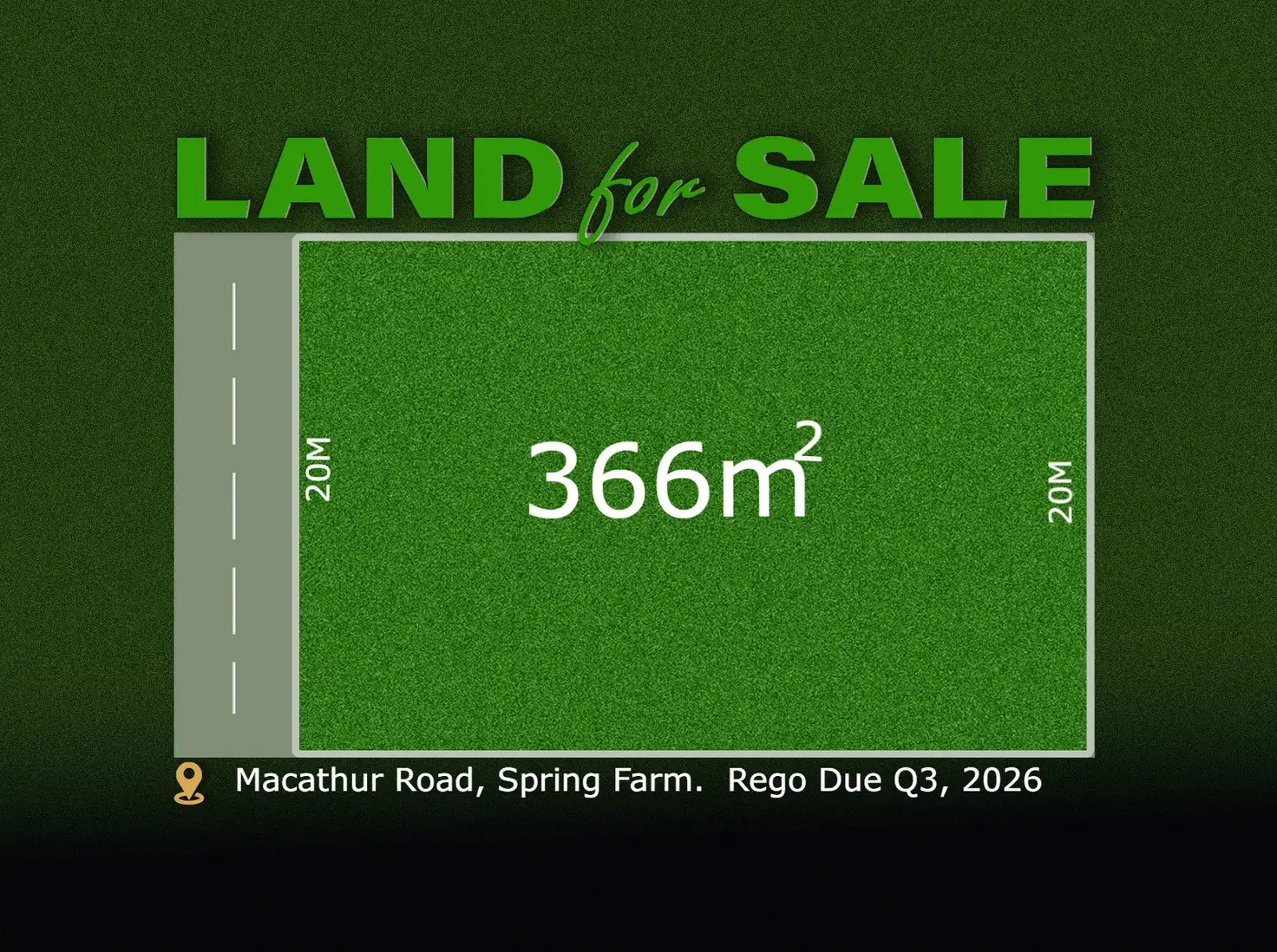 Main view of Homely land listing, Address available on request