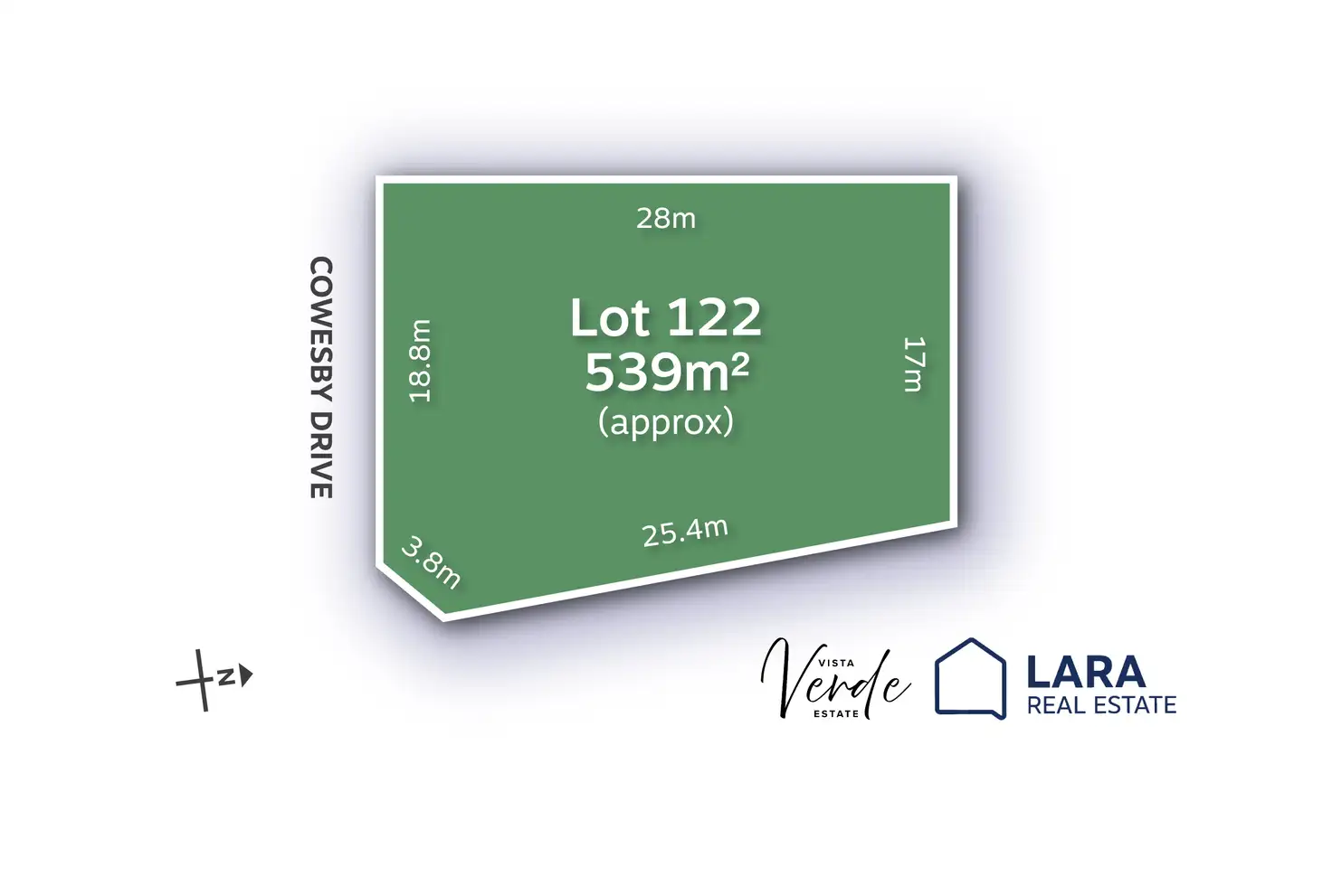 Main view of Homely land listing, Lot 122/295 Patullos Road, Lara VIC 3212