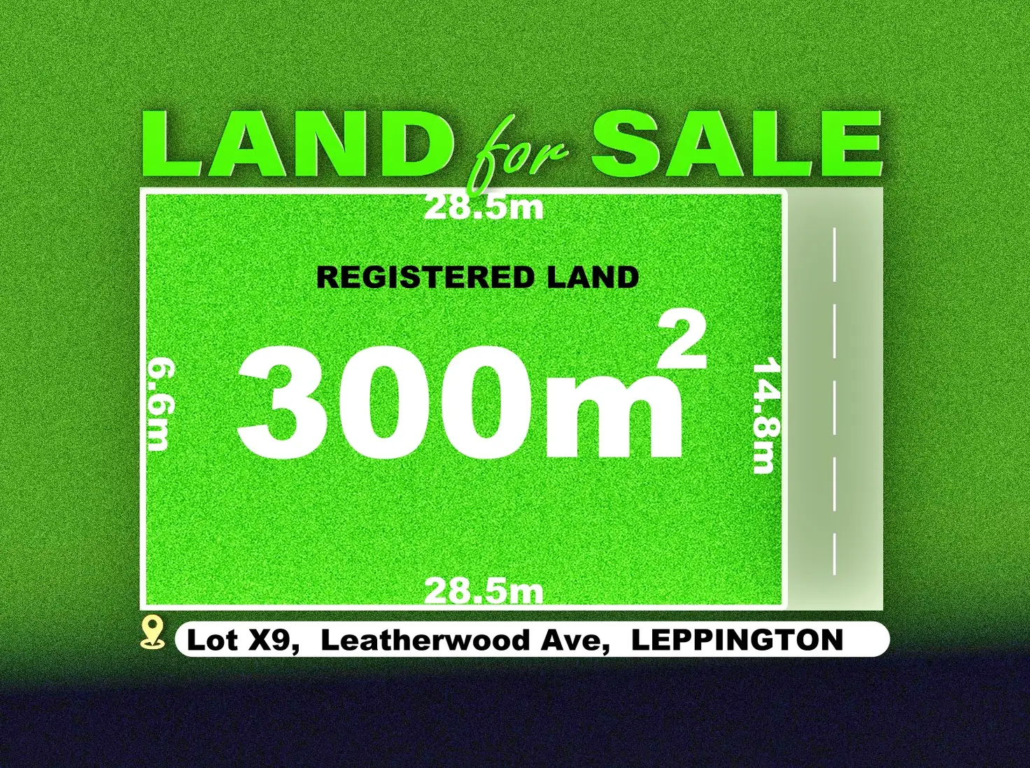 Main view of Homely land listing, LOT X9 Leatherwood Avenue, Leppington NSW 2179