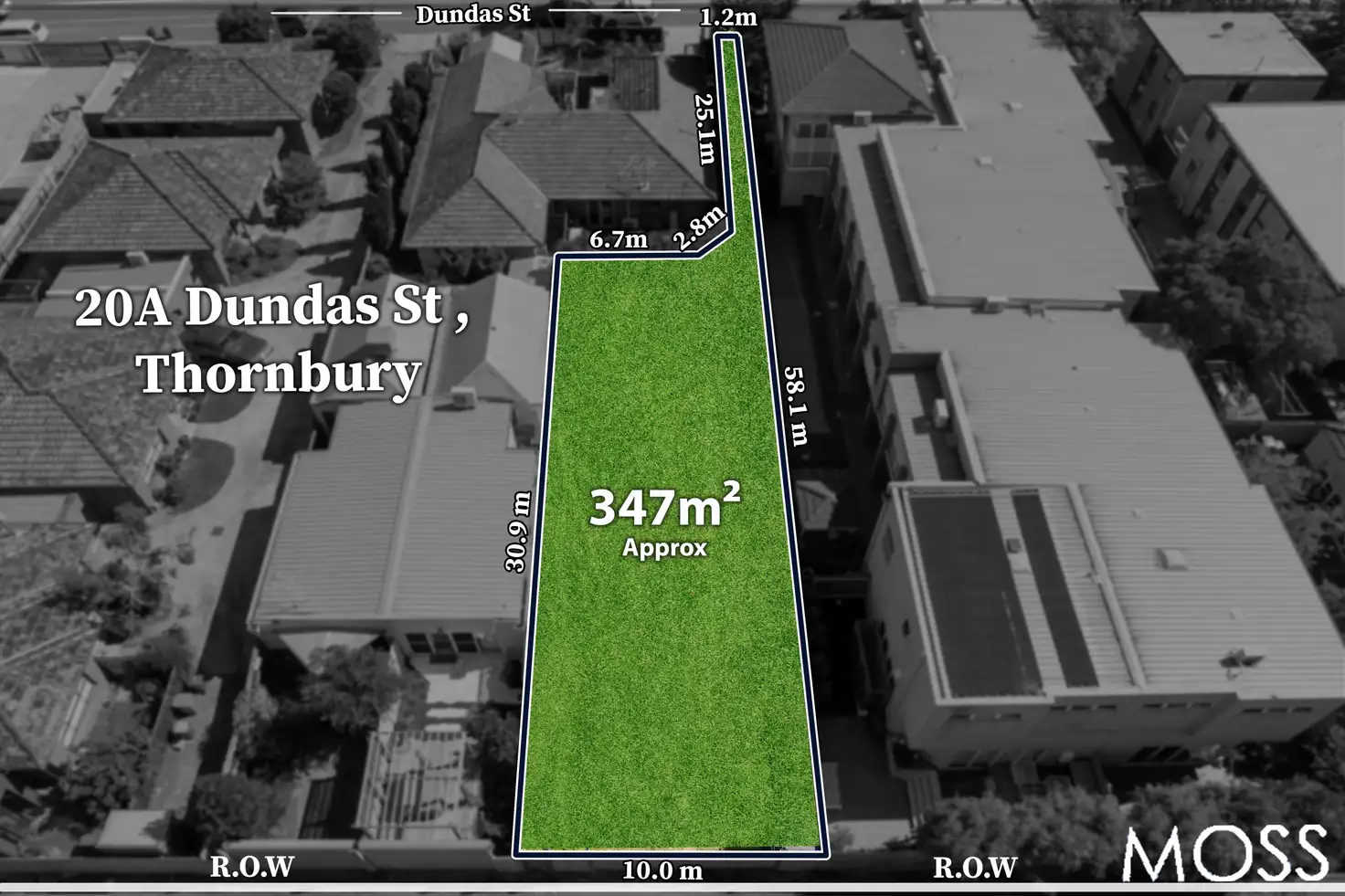 Main view of Homely land listing, 20A Dundas Street, Thornbury VIC 3071