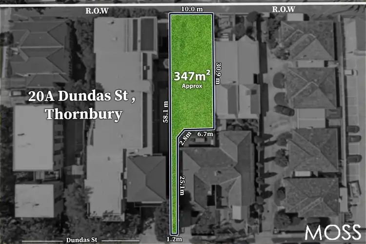 Second view of Homely land listing, 20A Dundas Street, Thornbury VIC 3071