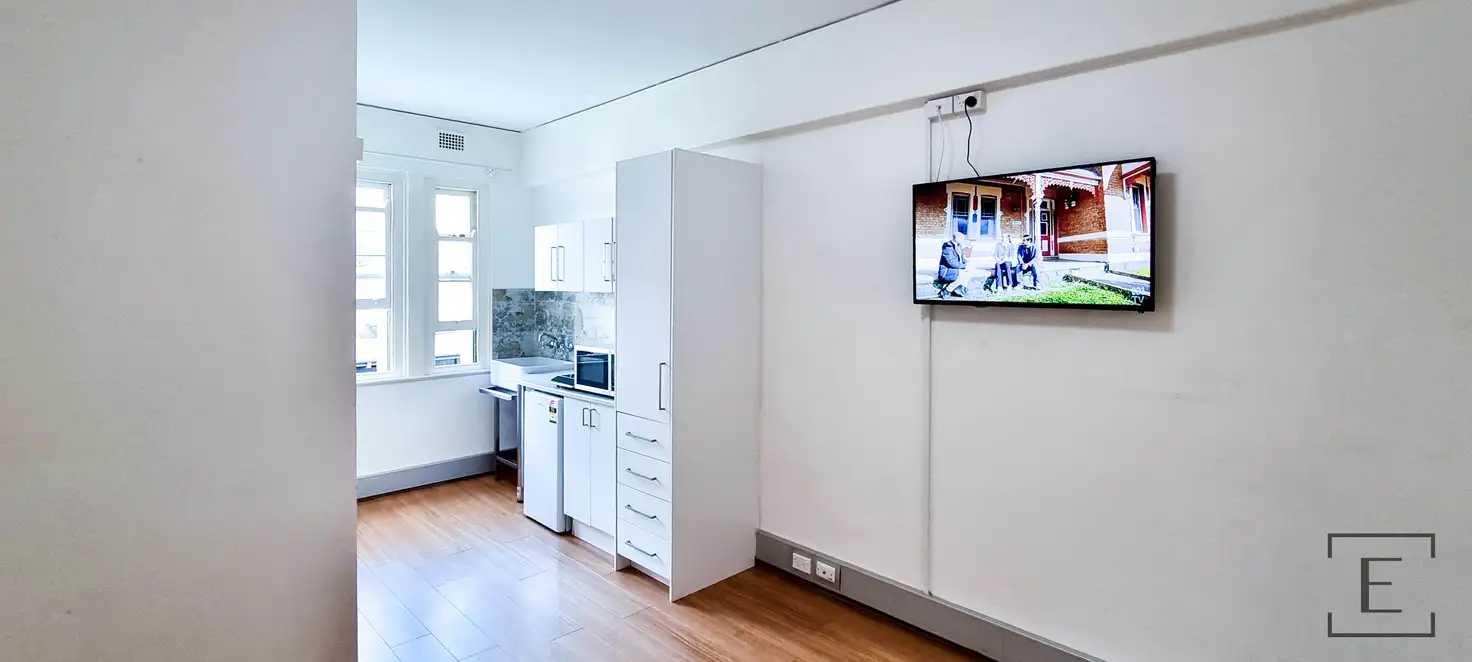 Main view of Homely studio listing, 18/405 Bourke Street, Surry Hills NSW 2010